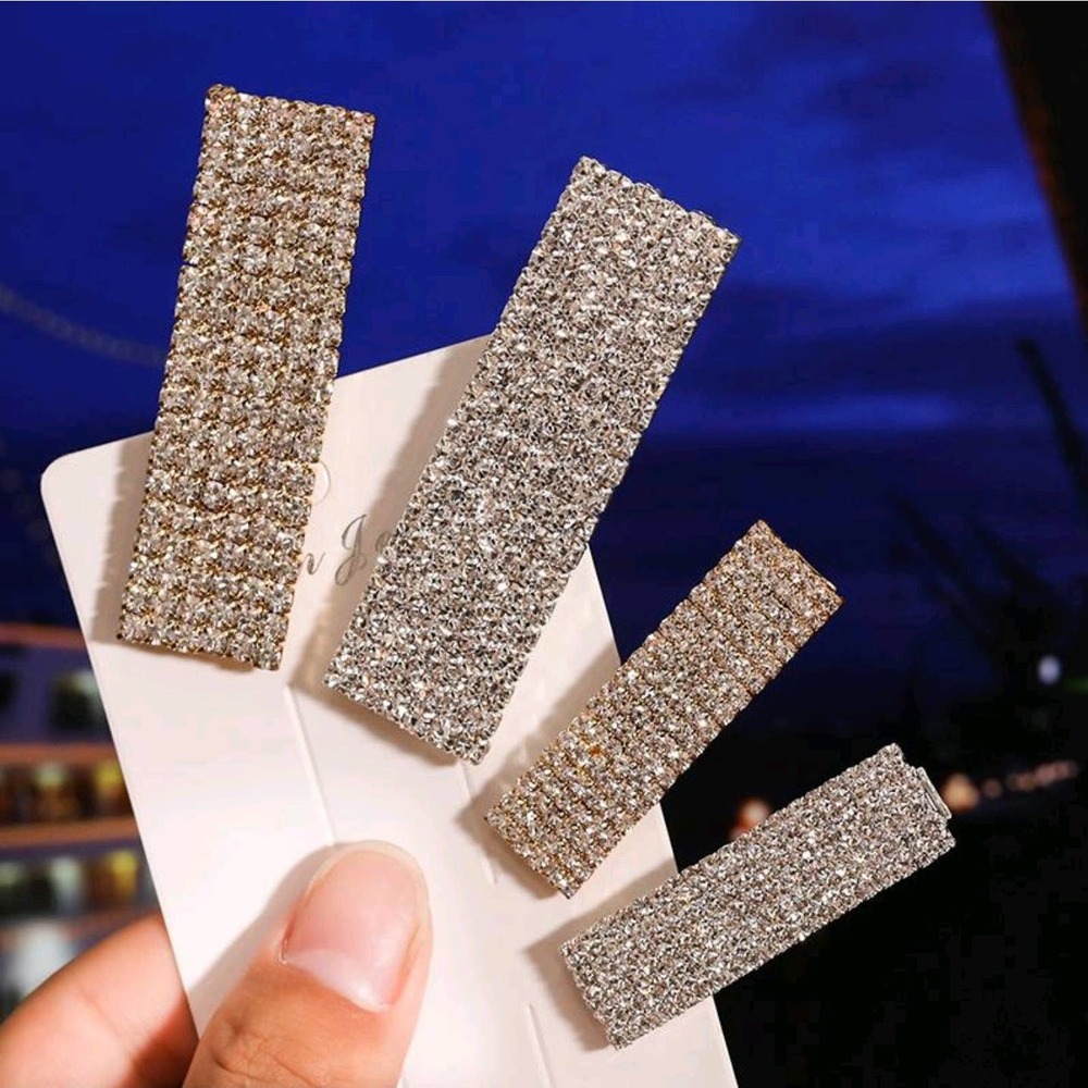 Rhinestone Hair Clips, Bobby Pins